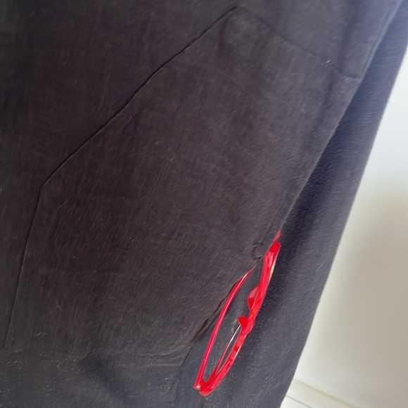 SPLENDID BLACK LINEN PULLOVER DRESS - Picture 4 of 6